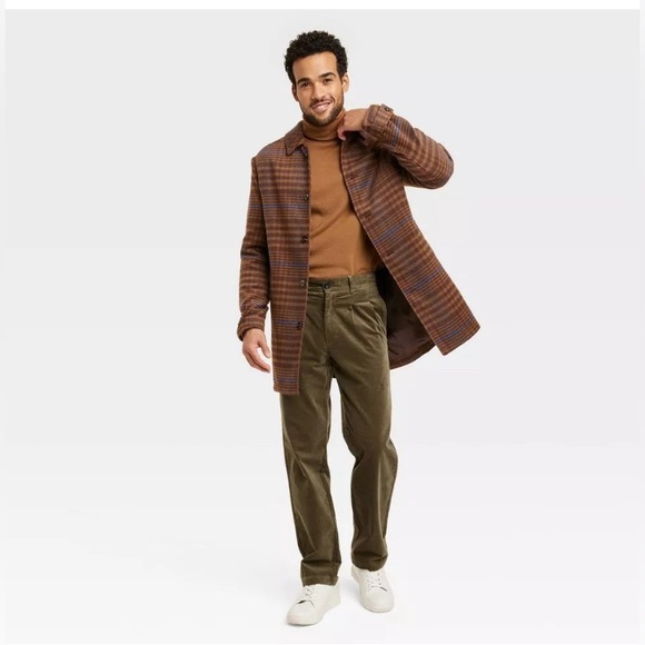 NEW Houston White Adult Unisex Button Up Winter Wool Pea Coat Jacket Size Small - Picture 3 of 11